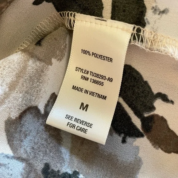 West Kei Cream Floral Blouse - Picture 8 of 9